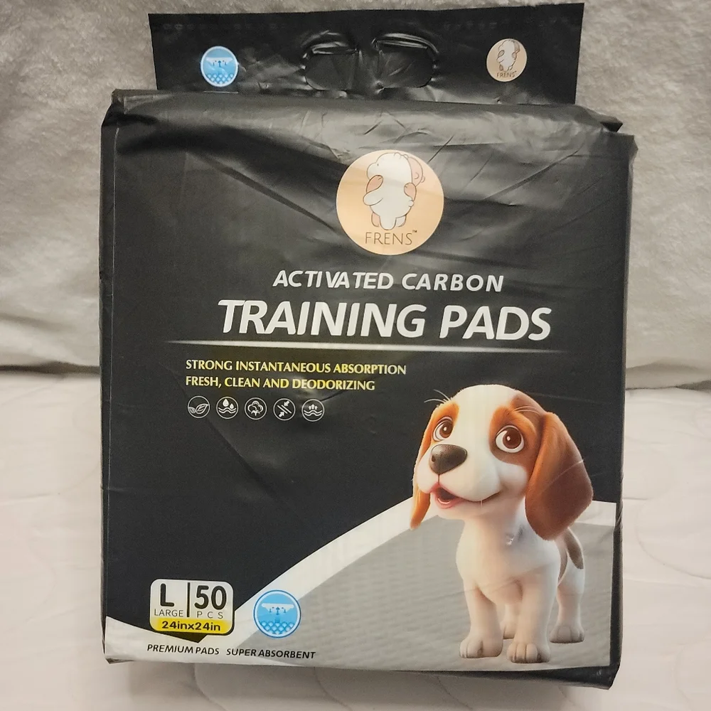 Frens Premium Puppy Pads for Dogs & Cats, 6-Layer, Super-Absorbent, Leak-Proof